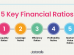 5 key Financial Ratios and How to use them - Datarails